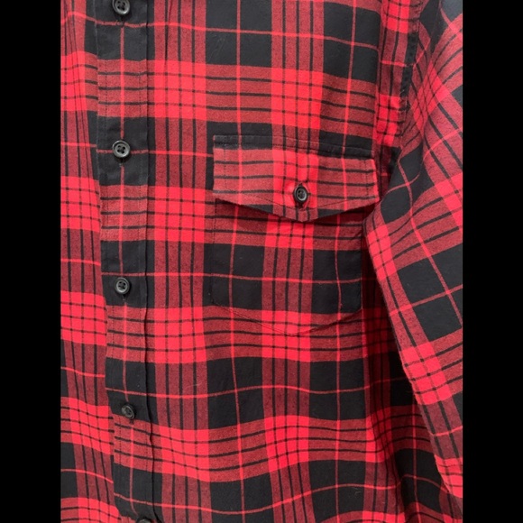 J Crew men’s Buffalo print flannel shirt - Picture 3 of 5